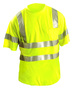 OccuNomix Large Hi-Viz Yellow Polyester Shirt/T-Shirt
