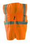 OccuNomix 2X/3X/2X - 3X Hi-Viz Orange Polyester/Mesh Vest