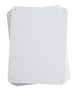 Brady® 7.625" X 10.25" White 0.06" Rigid Polystyrene Blank Sign