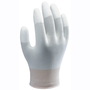 SHOWA™ Large 13 Gauge Polyurethane Fingertips Coated Work Gloves With Nylon Knit Liner And Knit Wrist Cuff