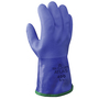 SHOWA® Size 10 Blue ATLAS® Acrylic/Cotton/Insulated Lined PVC Chemical Resistant Gloves