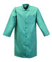 Stanco Safety Products™ 4X Green Cotton Flame Resistant Jacket With Front Snap Closure