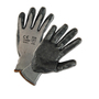 Protective Industrial Products X-Large G-Tek® PosiGrip® 13 Gauge Black Nitrile Palm And Finger Coated Work Gloves With Gray Polyester Liner And Knit Wrist