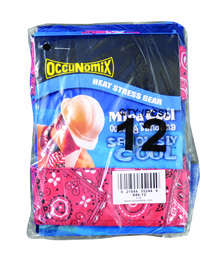 OccuNomix Assorted Colors MiraCool® Cotton Bandana