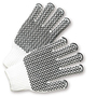 Protective Industrial Products White X-Large Standard Weight Cotton/Polyester General Purpose Gloves Elastic Wrist