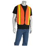 Protective Industrial Products Hi-Viz Yellow/Hi-Viz Orange PIP® Polyester/Mesh Vest