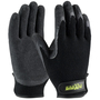 Protective Industrial Products X-Large Maximum Safety® 10 Gauge Gray Latex Palm And Finger Coated Work Gloves With Black Cotton And Polyester Liner And Open Cuff