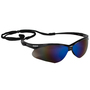 Kimberly-Clark Professional KleenGuard™ Nemesis Black Safety Glasses With Blue Mirrored/Hard Coat Lens