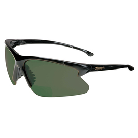 picture of green lens safety glasses