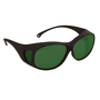 Kimberly-Clark Professional KleenGuard™ OTG Black Safety Glasses With Green/Shade 5 IR Hard Coat Lens