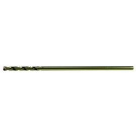Drillco Series 1200C 1/2" X 12" Bronze Cobalt Aircraft Extension Drill Bit With Straight Shank And 4 1/2" Spiral Flute