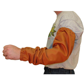 Stanco Safety Products™ One Size Fits Most Brown Cotton Flame Resistant Sleeves With Elastic Closure