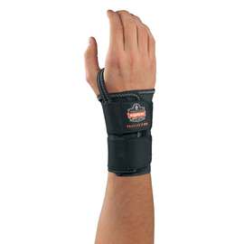 Ergodyne Small Black ProFlex® 4010 Elastic Wrist Support Brace