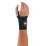 Ergodyne Small Black ProFlex® 4000 Elastic Wrist Support Brace