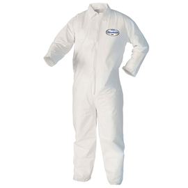 Kimberly-Clark Professional™ Large White KleenGuard™ A40 Film Laminate Disposable Coveralls