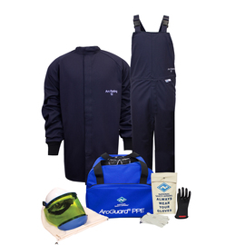 National Safety Apparel 2X Blue Westex UltraSoft®/Westex UltraSoft® Flame Resistant Arc Flash Personal Protective Equipment Kit