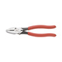 Klein Tools 9.34" Tool Steel Cross-Hatched Knurled Side Cutting Plier