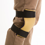 IMPACTO®  Beige Nylon Lycra Knee Pad With VEP Foam Padding