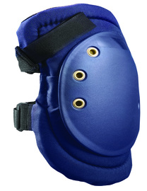 OccuNomix Blue Polyester Wide PVC Cap Knee Pad With EVA Foam Padding