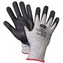 Honeywell Medium NorthFlex Light Task Plus II Black™ 13 Gauge Dyneema® Cut Resistant Gloves With Nitrile And Polyurethane Coated Palm And Fingers