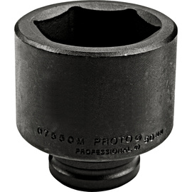 Stanley® 3/4" X 24mm Black Oxide Forged Alloy Steel Proto® Torqueplus™ 6 Point Metric Impact Socket
