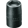 Stanley® 1/4" X 7mm Black Oxide Alloy Steel ProtoGrip™ 6 Point Metric High Strength Magnetic Impact Socket
