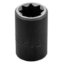 Stanley® 1/2" X 1/2" Black Oxide Steel Proto® Torqueplus™ 8 Point Impact Socket