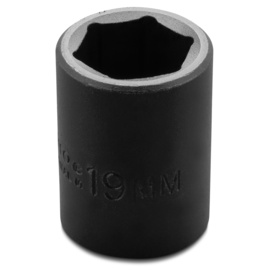 Stanley® 17 mm X 1/2" Black Oxide Alloy Steel Proto® Impact Socket