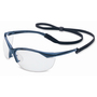 Honeywell Uvex Vapor® Blue Safety Glasses With Clear Anti-Scratch/Hard Coat Lens