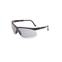 Honeywell Uvex Genesis® Black Safety Glasses With Gray Anti-Fog Lens