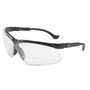 Honeywell Uvex Genesis® 2.5 Diopter Black Safety Glasses With Clear Anti-Scratch/Hard Coat Lens