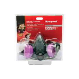 Honeywell Medium 5500 Series Half Face Air Purifying Respirator With 2 P100 Particulate Filters