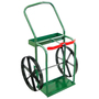 Anthony Welded Products 2 Cylinder Cart With 18" X 2" Steel Wheels And Ergonomic Handle