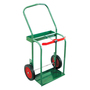 Anthony Welded Products 2 Cylinder Cart With 10" X 1 3/4" Solid Rubber Wheels And Ergonomic Handle