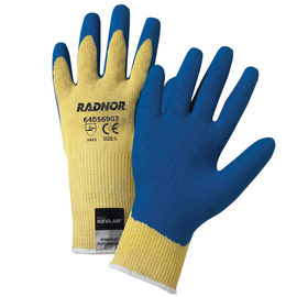 RADNOR™ Large 10 Gauge DuPont™ Kevlar® Cut Resistant Gloves With Latex Coated Palm & Fingers