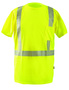 OccuNomix Large Hi-Viz Yellow Polyester Birdseye T-Shirt