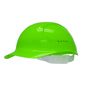 Bullard® Hi-Viz Green HDPE Cap Style Bump Cap With Slidelock Suspension