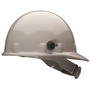 Honeywell Gray Fibre-Metal® E-2 SuperEight Thermoplastic Cap Style Hard Hat With Ratchet/8 Point Ratchet Suspension