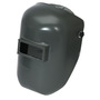 Honeywell Tigerhood™ Classic 910GY Gray Thermoplastic Fixed Front Welding Helmet With 2" X 4 1/4" Shade 10 Lens