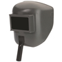 Honeywell Tigerhood™ Classic 998-H5 Gray Thermoplastic Fixed Front Welding Helmet With 4 1/2" X 5 1/4" Shade 10 Lens