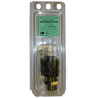 Koike Aronson/Ransome AS-1L 9/16" - 18 UNF RH/No 1 Brass/Stainless Steel Oxygen Hose Quick Disconnect Locking Socket