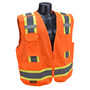 Radians, Inc. Large Hi-Viz Orange RadWear™ Polyester Mesh/Polyester Tricot Vest