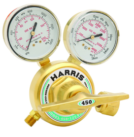 Harris® Model 450-15-510 Heavy Duty Industrial Premium Features Acetylene Single Stage Regulator, CGA-510