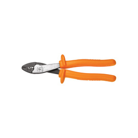 Klein Tools 9 3/4" Orange Induction Hardened Steel Multi Tool With High-Dialectic Plastic Cushion Grip Handle