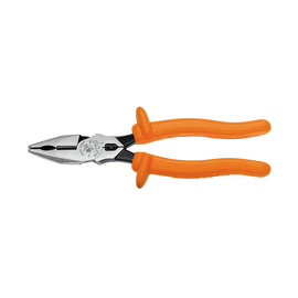 Klein Tools 8 7/8" Orange Induction Hardened Steel Plier