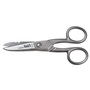 Klein Tools 5 1/4" Gray Stainless Steel Scissors With Steel Handle
