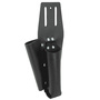 Klein Tools 4 1/4" X 10 3/4" Black Leather 2 Pocket Tool Holder With 2" Slotted Belt (For Use With Pliers And Screwdriver)