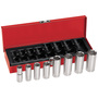 Klein Tools 3/8" - 13/16" Silver/Black/Red Steel Wrench Set
