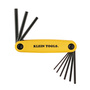 Klein Tools 9" Yellow/Black Alloy Steel Grip-It Hex Key Set