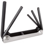 Klein Tools 3/16" - 3/8" Silver/Black Alloy Steel Hex Key Set